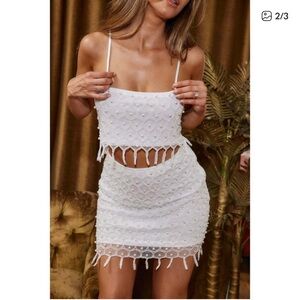 ISO 12th Tribe Pearl Embellished Top